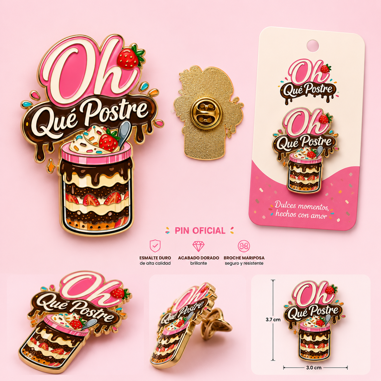 Pin oficial Oh Qué Postre